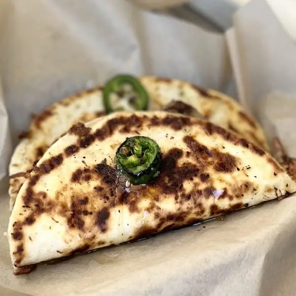 Brunch Quesadilla at JD's Hamburgers