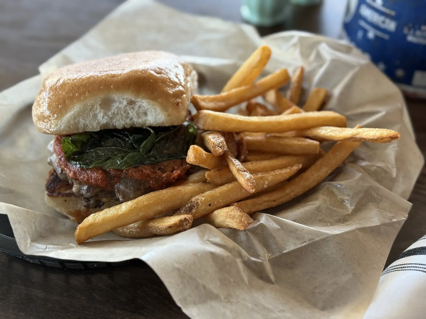 Margies Burger at JD's Hamburgers
