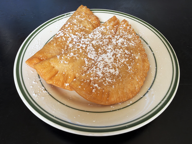 Babe’s Fried Apricot Pies at JD’s Hamburgers
