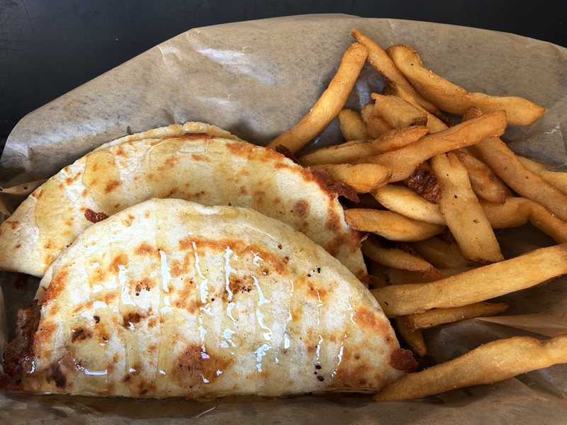 Breakfast Quesadilla at JD’s Hamburgers