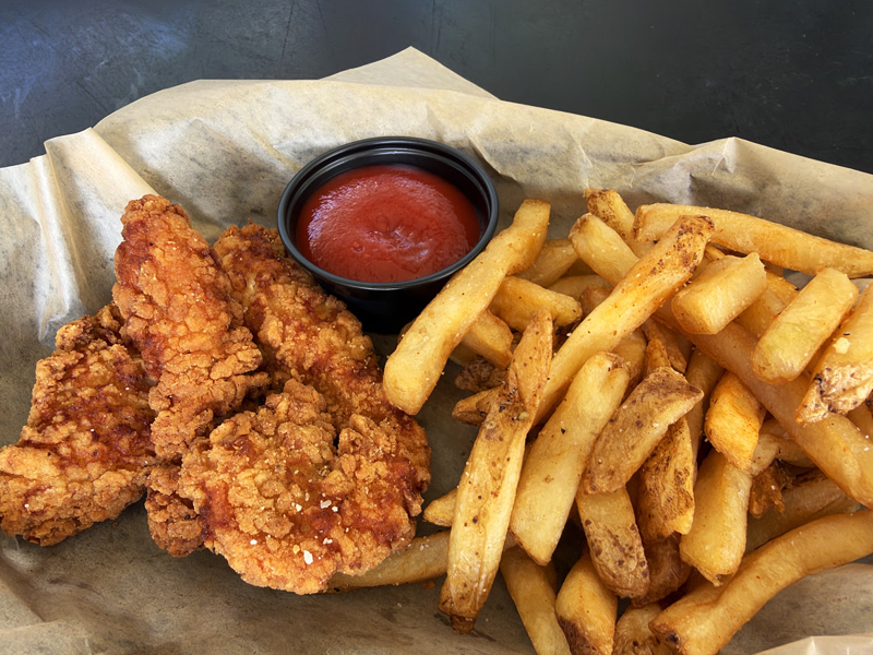 Chicken Finger Basket at JD’s Hamburgers