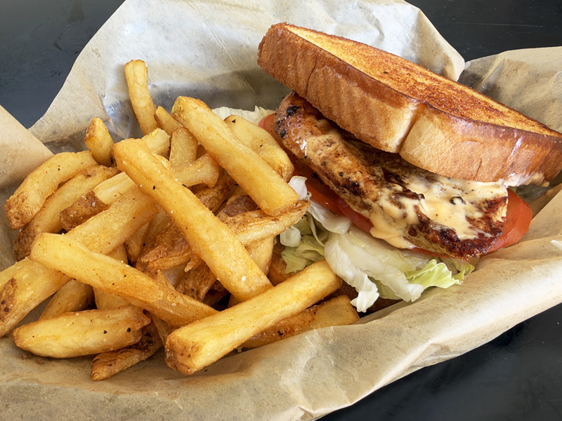 Grilled Chicken Sandwich at JD’s Hamburgers