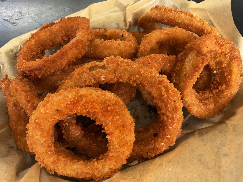 Onion Ring Basket at JD’s Hamburgers