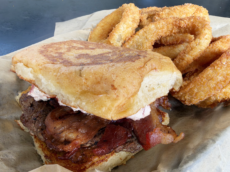 Preston’s Pico & Pig at JD’s Hamburgers