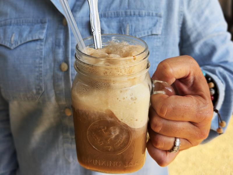Root Beer Float at JD’s Hamburgers