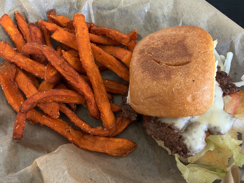 Slider Basket at JD’s Hamburgers