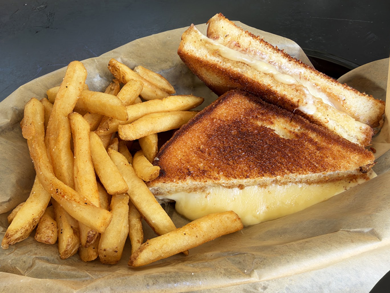 Texas Toast Grilled Cheese at JD’s Hamburgers